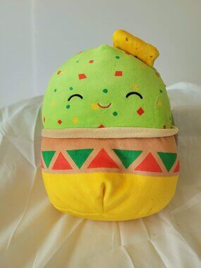 Kellytoy Squishmallow "Gideon the Guacamole Plush 8" NWT